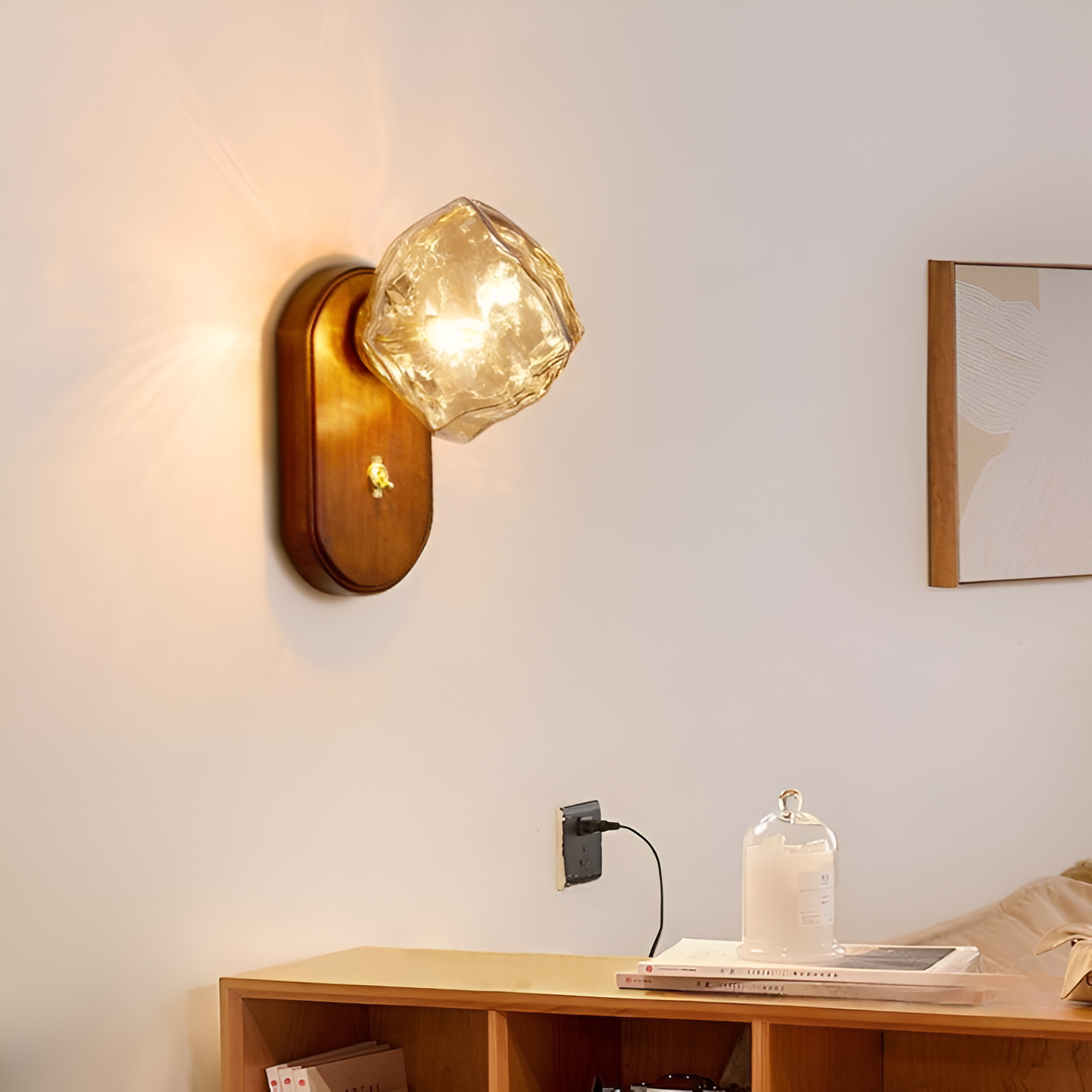 Isen Nordic Ice Glass Wall Lamp