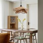 Cape Points Boho Natural Jute Fiber Pendant Light