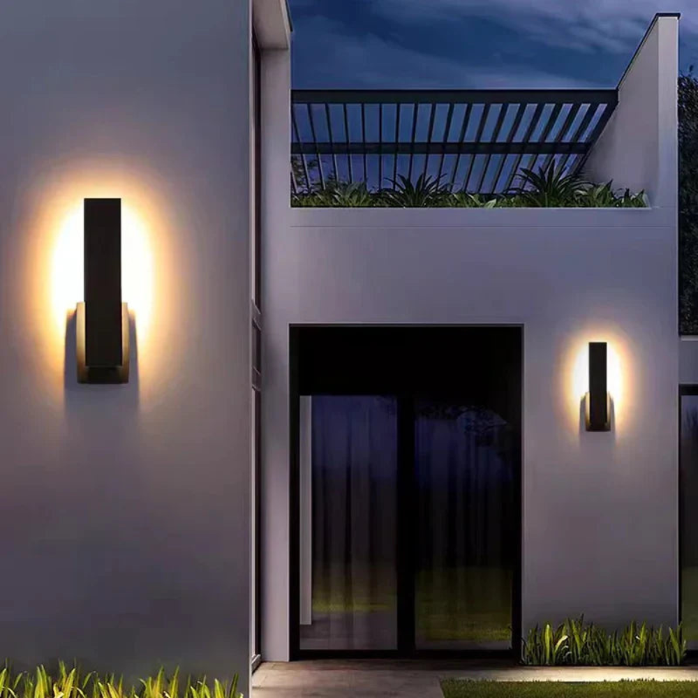 Ultra-Resistant Lantern IP65 Waterproof Outdoor Minimalist Wall Light