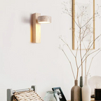 The Shine of the Palace Travertine Wall Light
