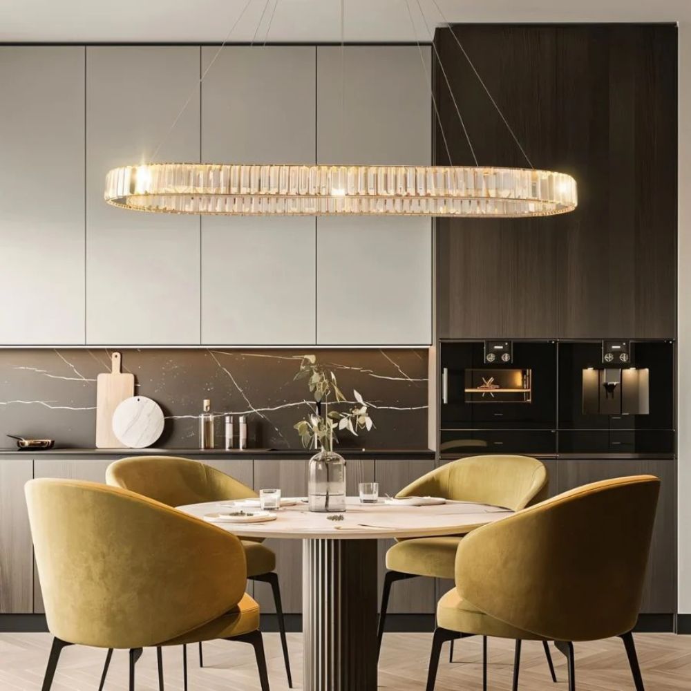 Nordic Ring Crystal Chandelier