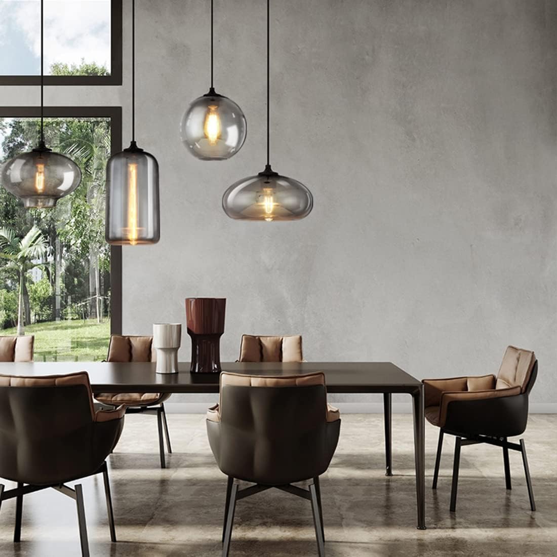 Nordic Loft Glasslustre Pendant Light