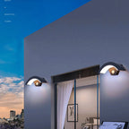 Nordic Arc Metal LED IP65 Waterproof Outdoor Wall Light