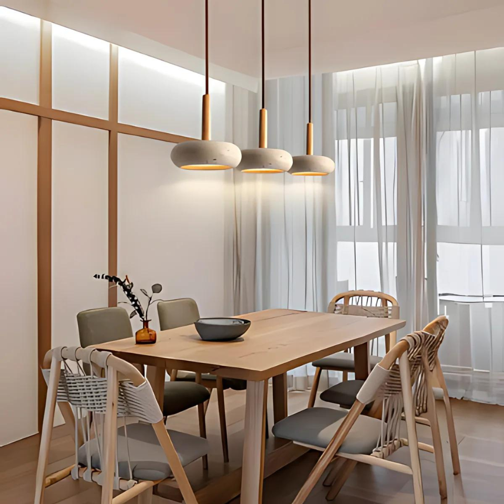 Tivoli's Enchanting Oval Travertine Ceiling Lamp