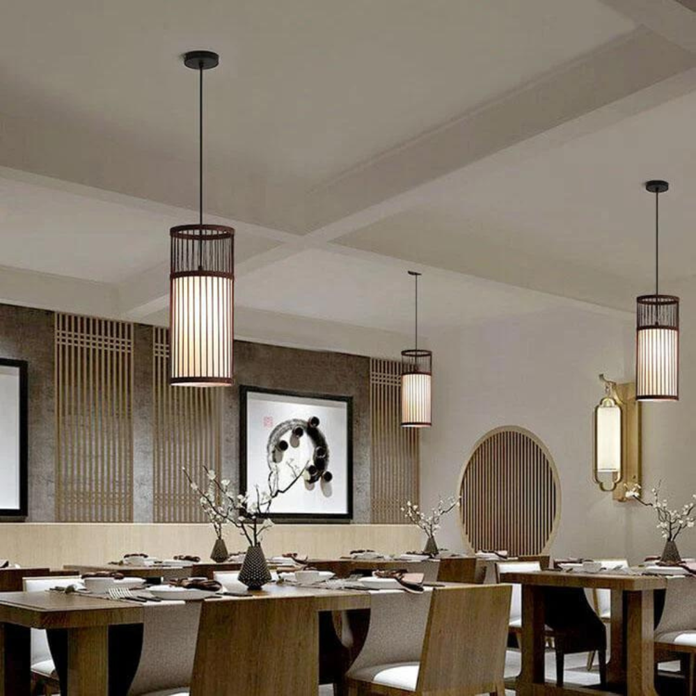 The Braided Cylinder Pendant Light