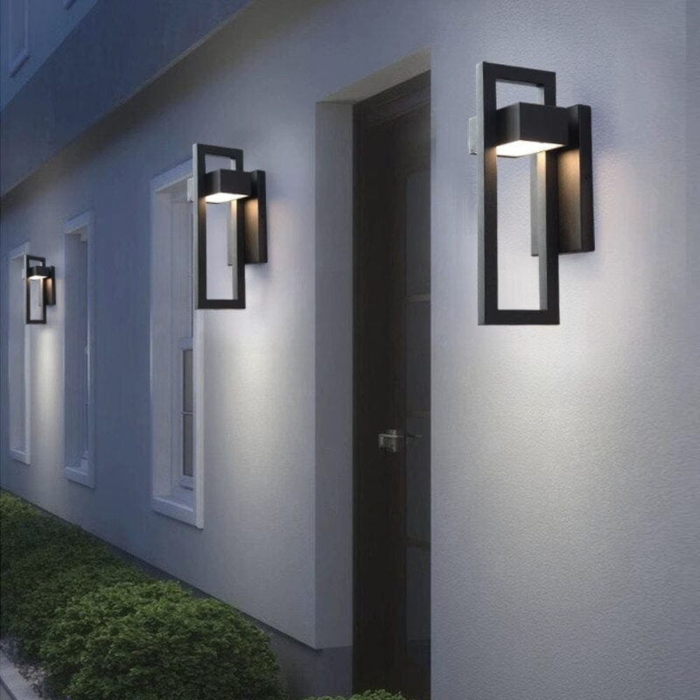 Luminous Twilight Glow Waterproof Outdoor Wall Light
