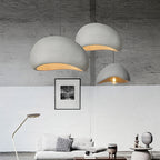 Nordic Wabi Sabi Fiberglass Pendant Light