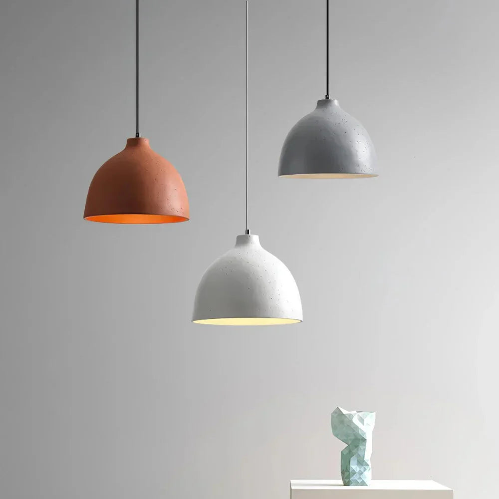The Elegant Cut Scandinavian Chic Resin Pendant Light