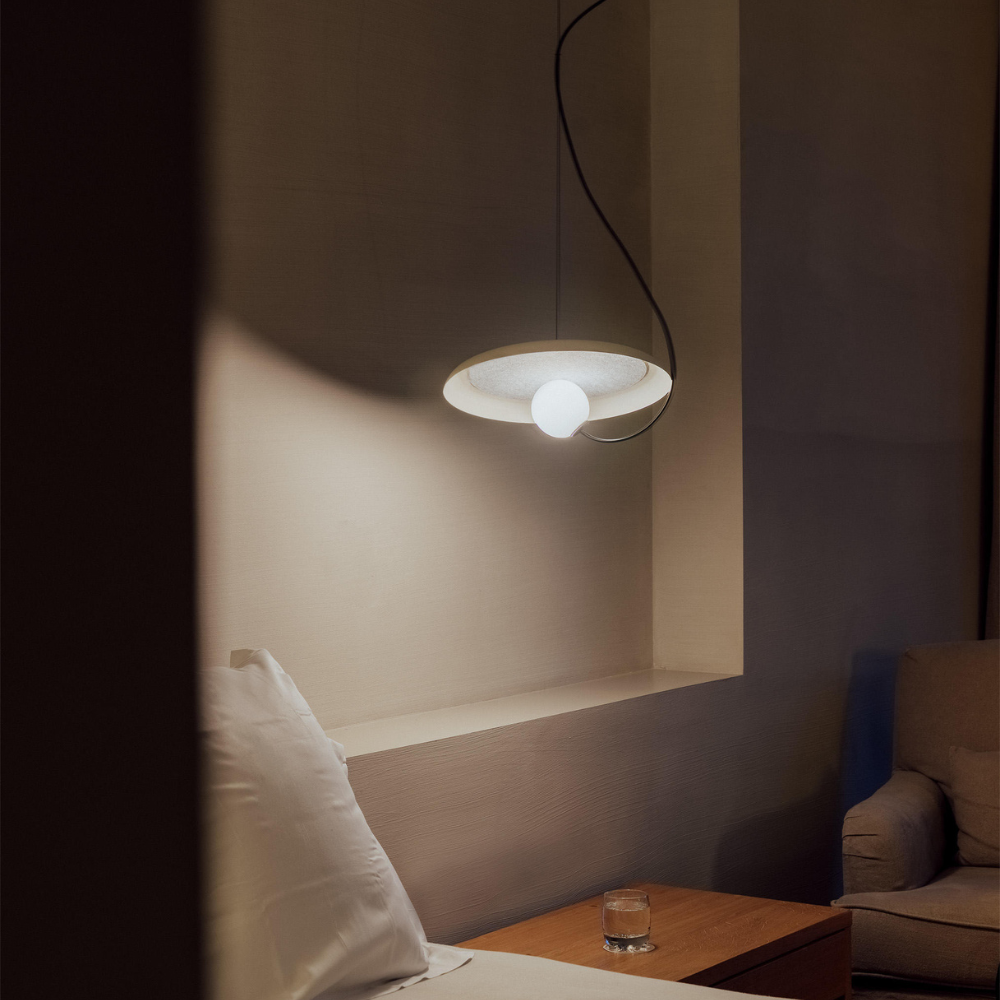 Discreet Glow Minimalist Pendant Light