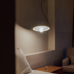 Discreet Glow Minimalist Pendant Light