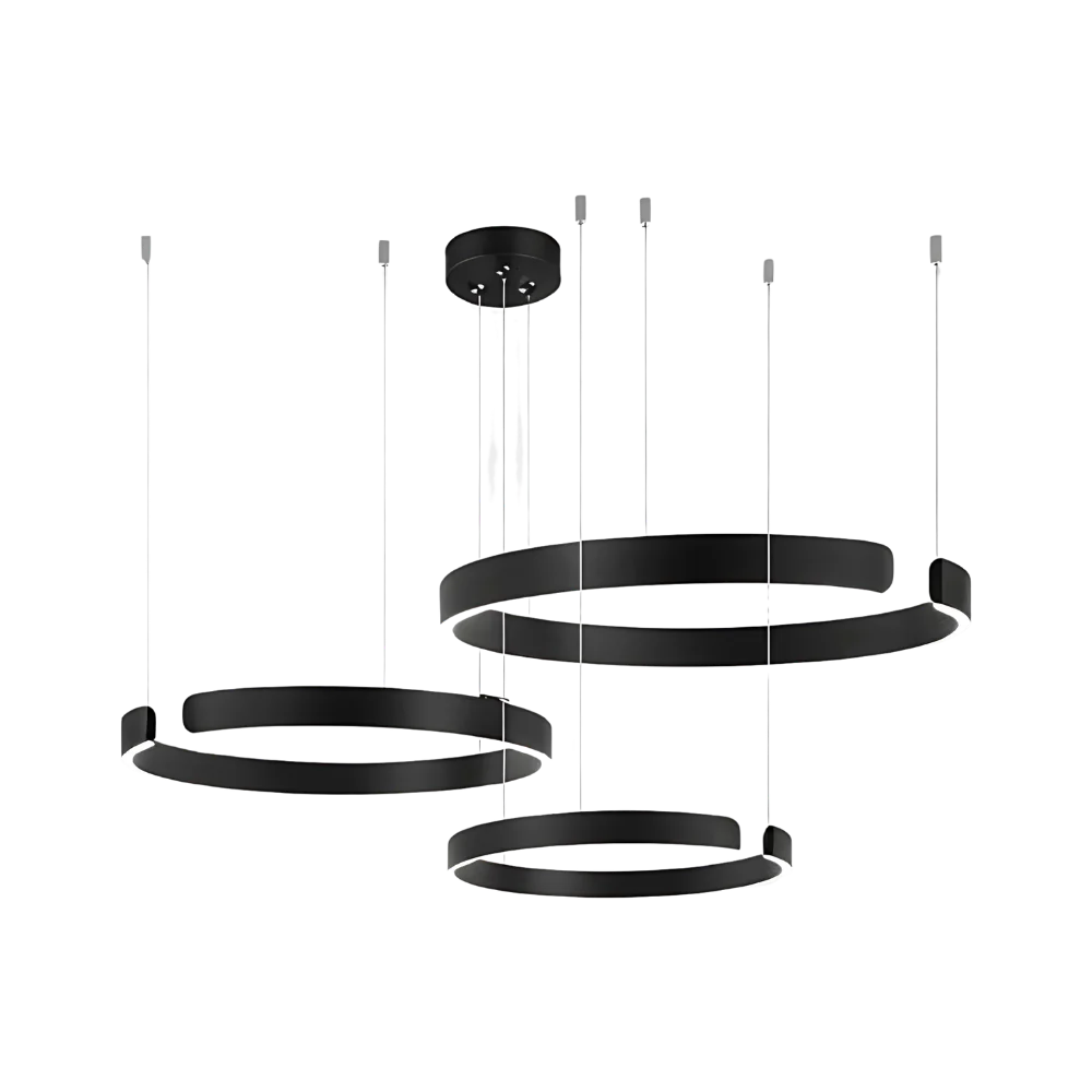 Circular Style Nordic Fused Aluminum Pendant Light