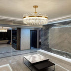 Squillo Nordic Glass Crystal Chandelier