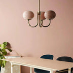 Marshmallow Modern Glass Chandelier