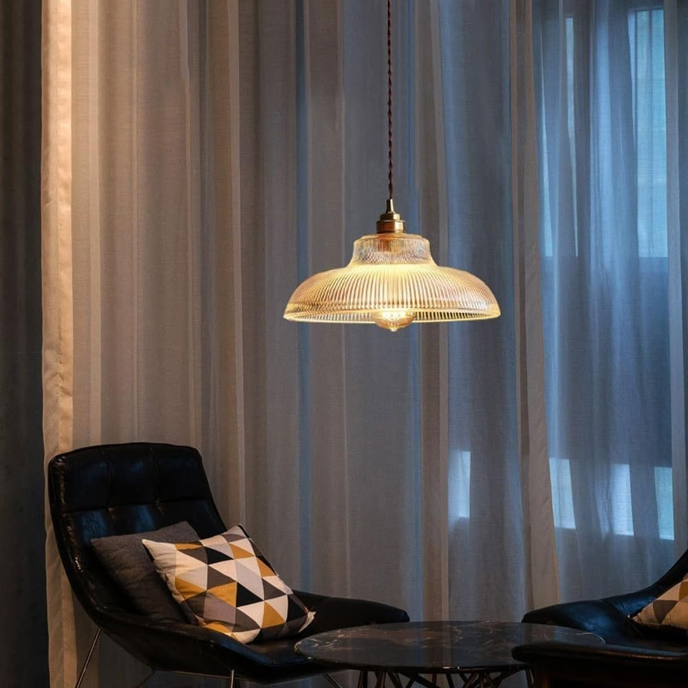 Aurelia Retro Crystal Glass Ceiling Lamp
