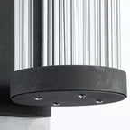 HaloGuard Semi Dome Outdoor Glass Wall Lamp