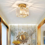 Minimalist Glow Black Flush Mount