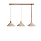 Cream Retro Wabi-Sabi LED Pendant Light