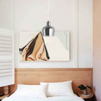Golden Bell Shaped Nordic Steel Pendant Light