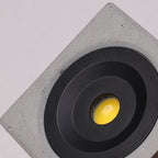 Minimalist Cement Square Outdoor Wall Light