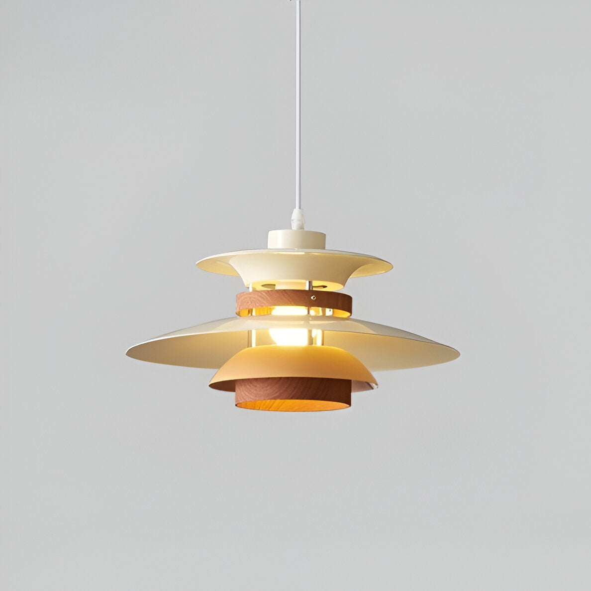 Aurora of Stillness Nordic Iron Pendant Light