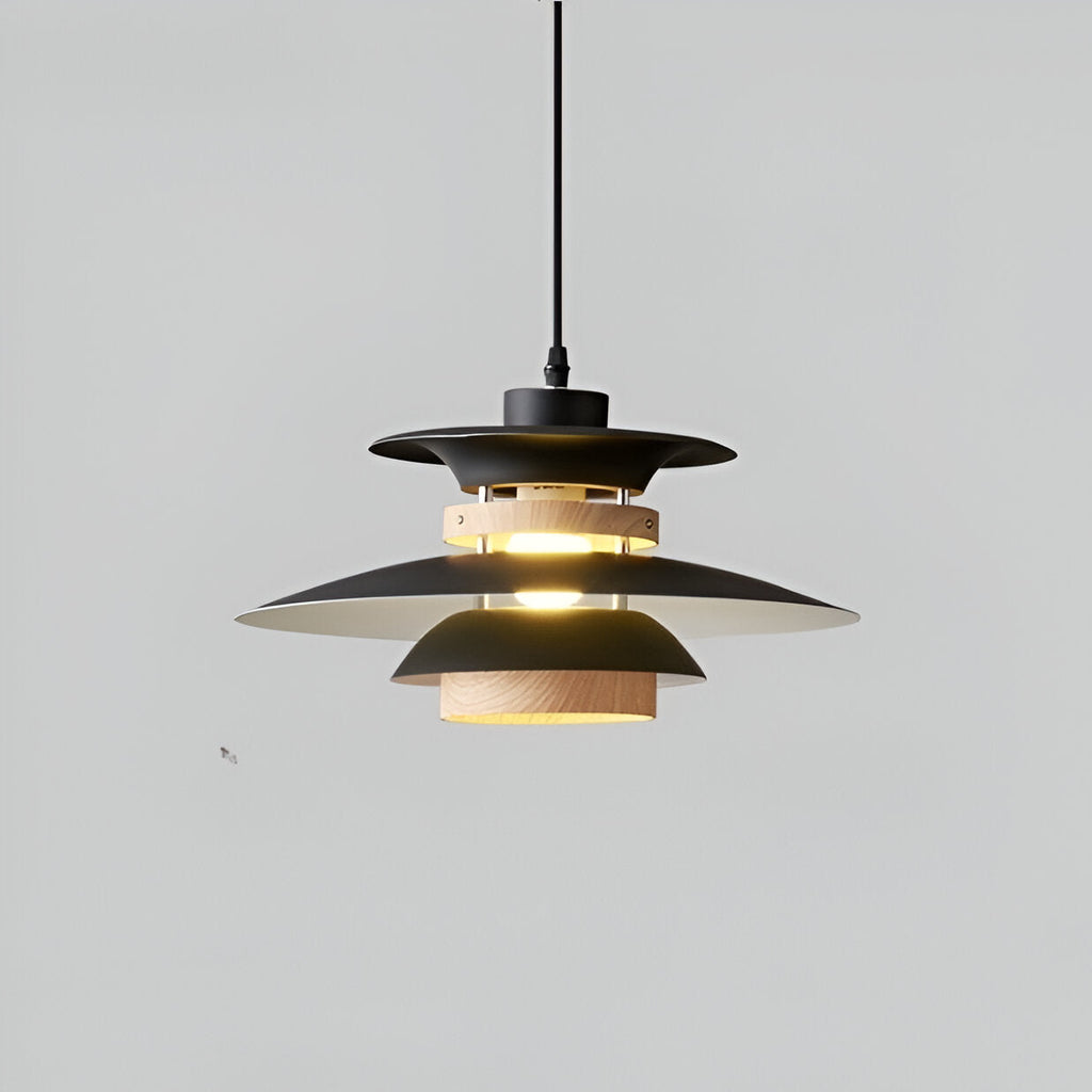 Aurora of Stillness Nordic Iron Pendant Light