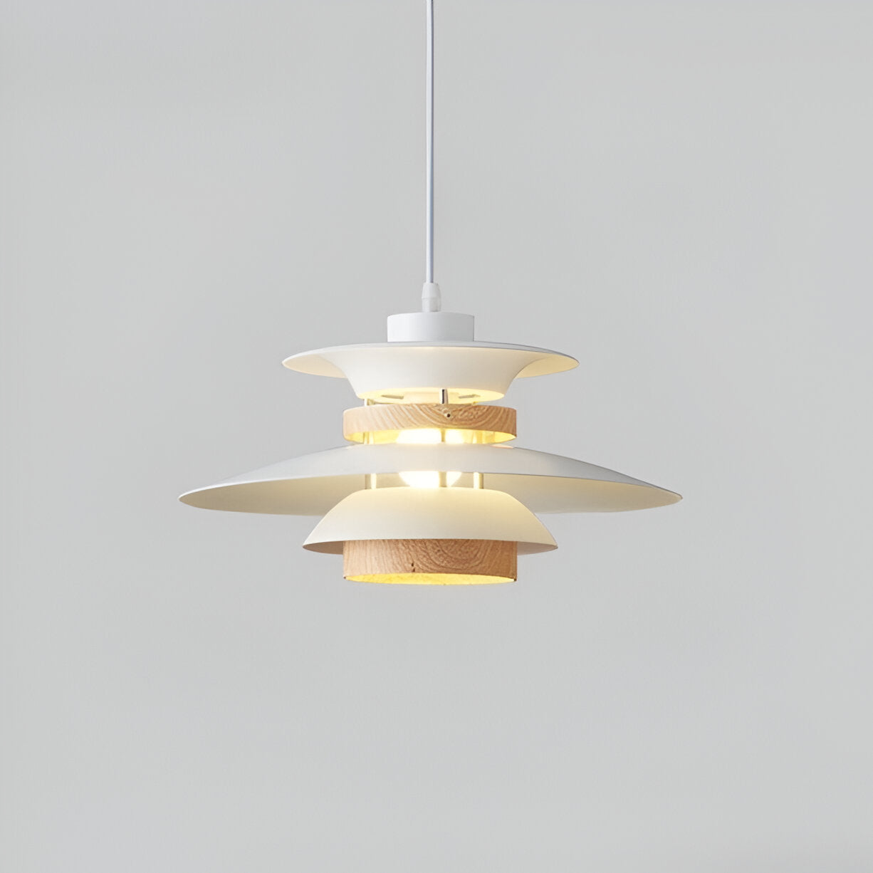Aurora of Stillness Nordic Iron Pendant Light