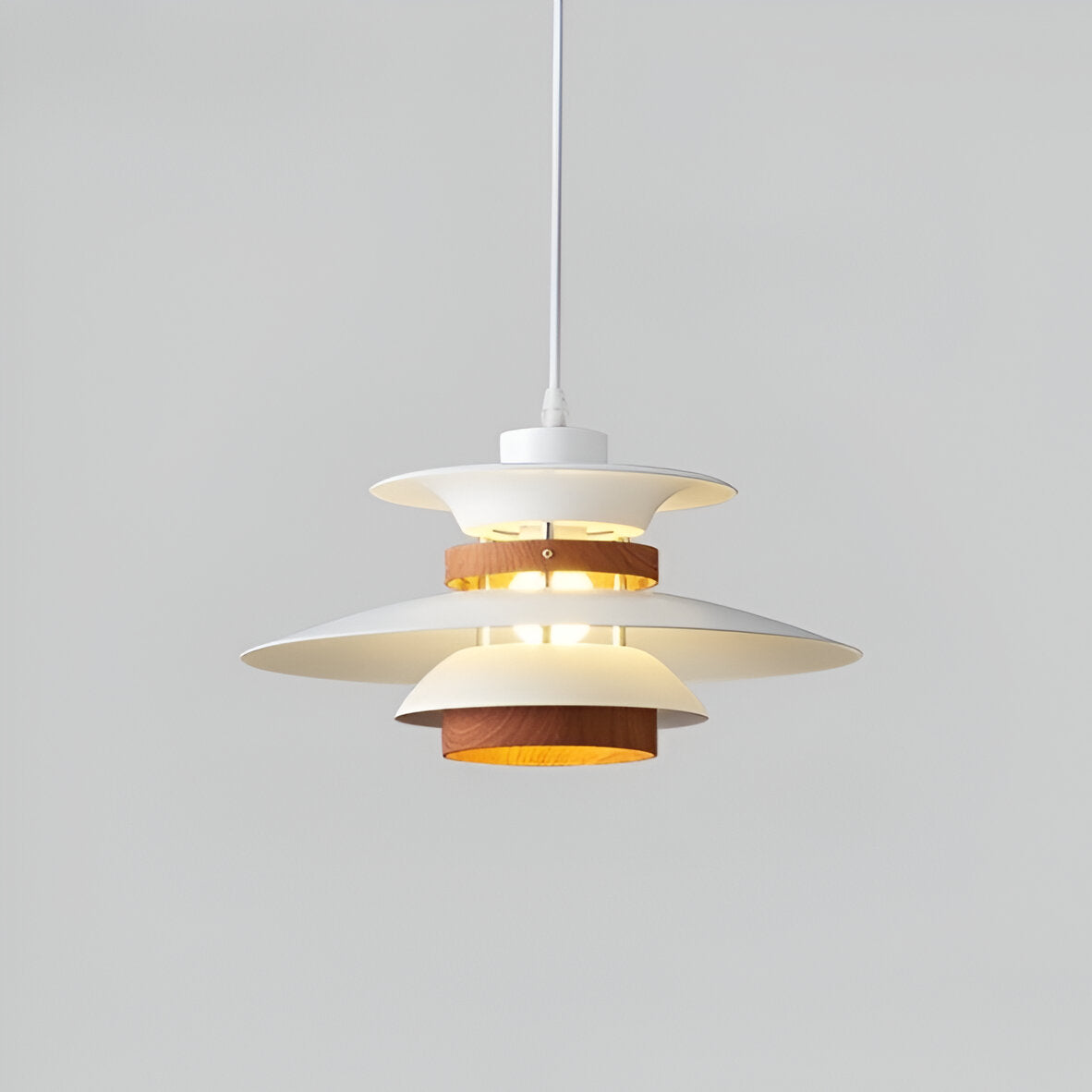 Aurora of Stillness Nordic Iron Pendant Light