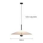 Ava Nordic Acrylic Cone Minimalist Pendant Light