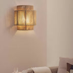 Bohemian Vintage Hand Woven LED Wall Light