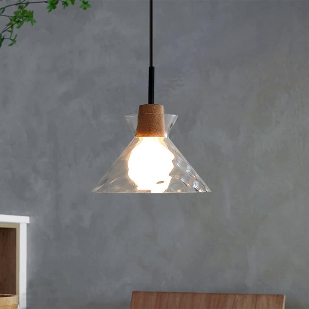 Dane Nordic Clear Glass Pendant Light