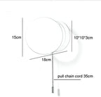 Nordic Minimalist Pull Cord Wall Light