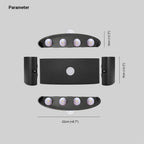 Metal Acrylic Fixtures Up And Down IP65 Waterproof Outdoor Light Wall Light