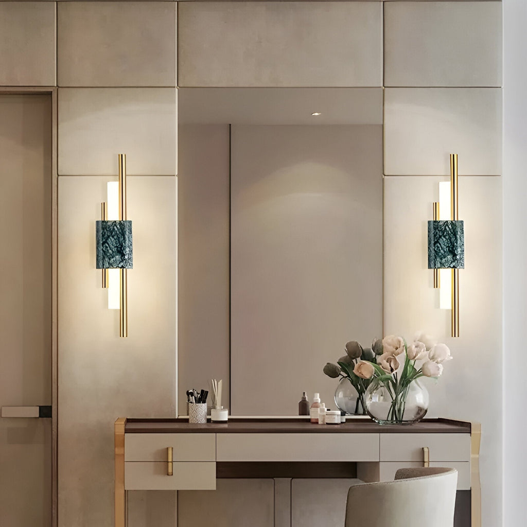 Nordic Acrylic Marble Contemporary LED Wall Light