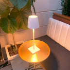 The Golden Glow Wireless  IP65 Waterproof Outdoor Table Lamp