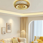 Serenity Natural Bamboo Boho Ceiling Light