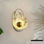 Artisan Shell Resin Wall Light