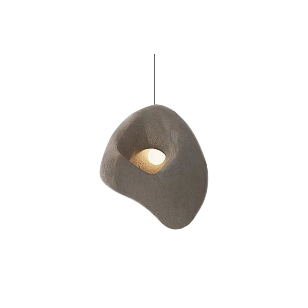 The Radiance of Silence Stone Pendant Light