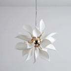 Petaline Bloom Ceramic Floral Pendant Light