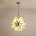 Petaline Bloom Ceramic Floral Pendant Light