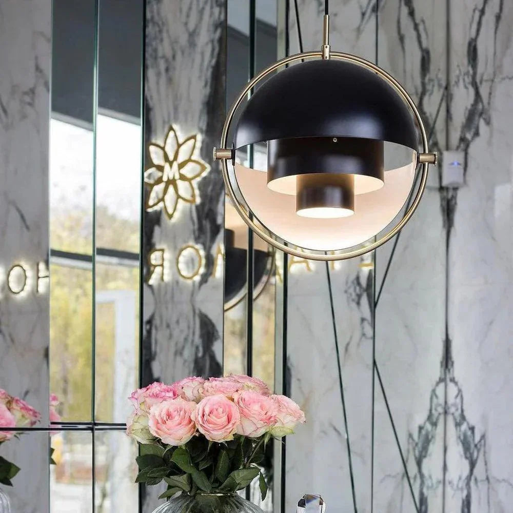 Pure Dane Scandinavian Style Metal Pendant Lamp
