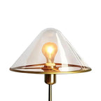 Golden Mushroom Delight Table Lamp