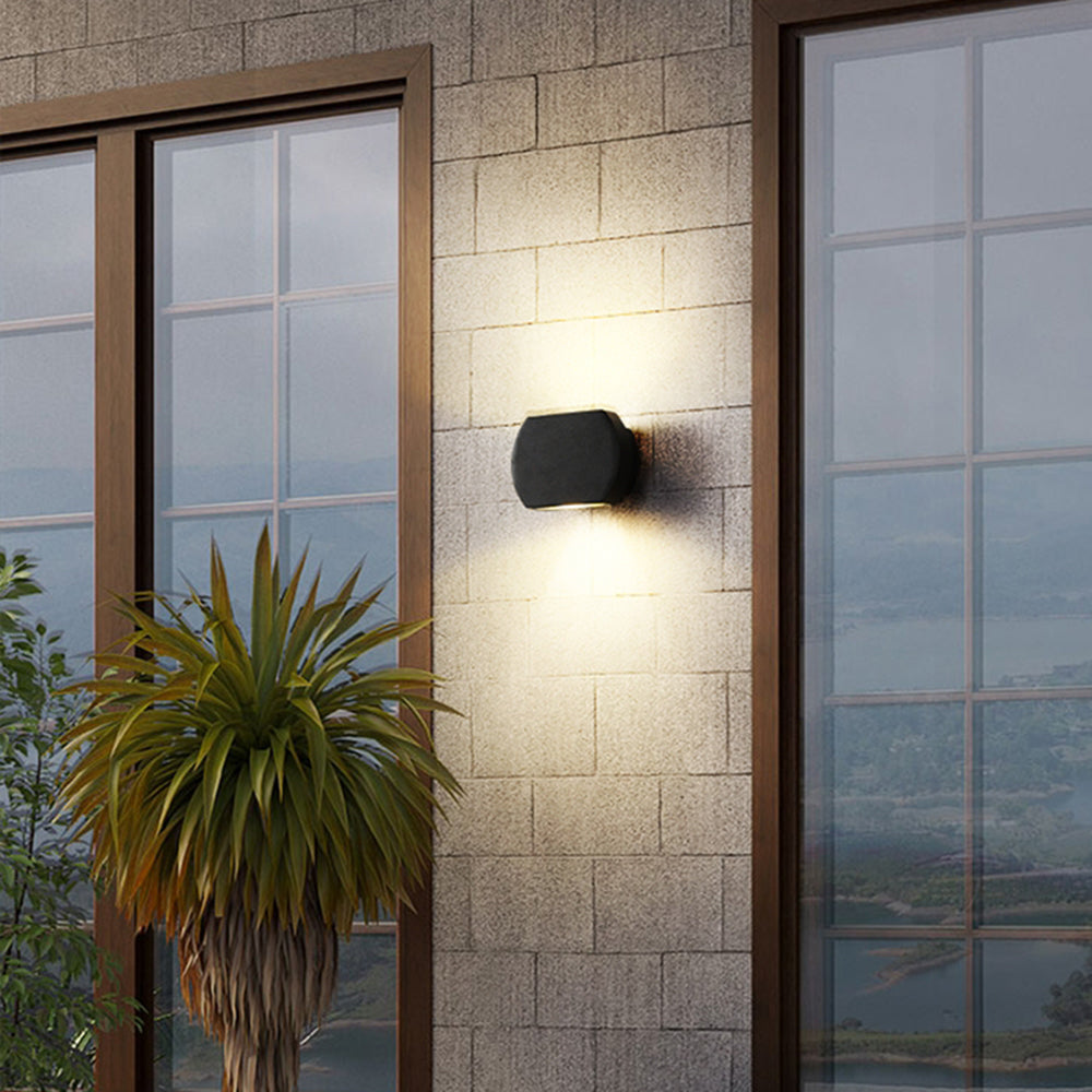 Minimalist Geometric  IP65 Waterproof Outdoor Wall Light