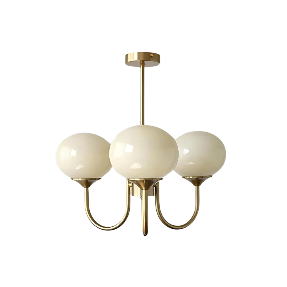 Marshmallow Modern Glass Chandelier
