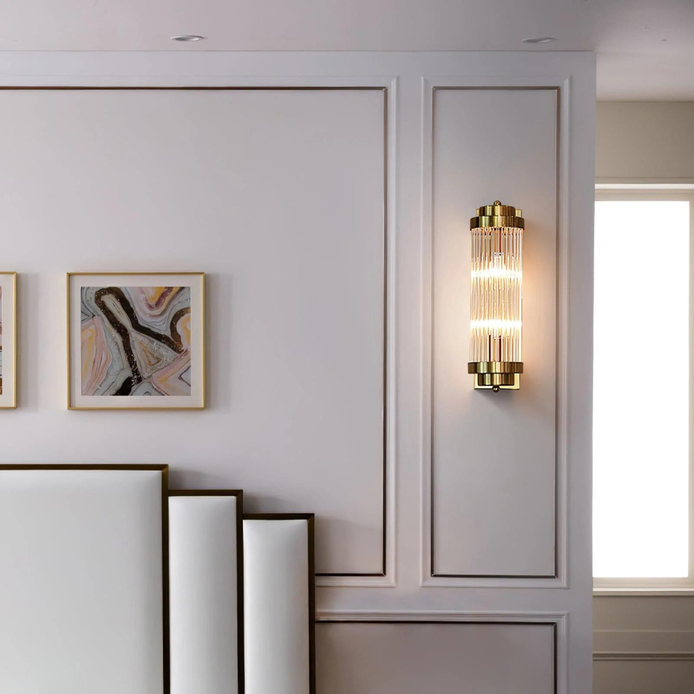 The Offset Pillar Wall Light