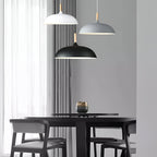 Nordic Style Wood Iron Art Pendant Light