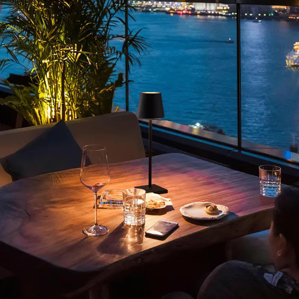 Wireless Golden Radiance  IP65 Waterproof Outdoor Wall Light