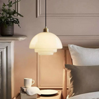 The Pearl of Art Deco Glass Pendant Light