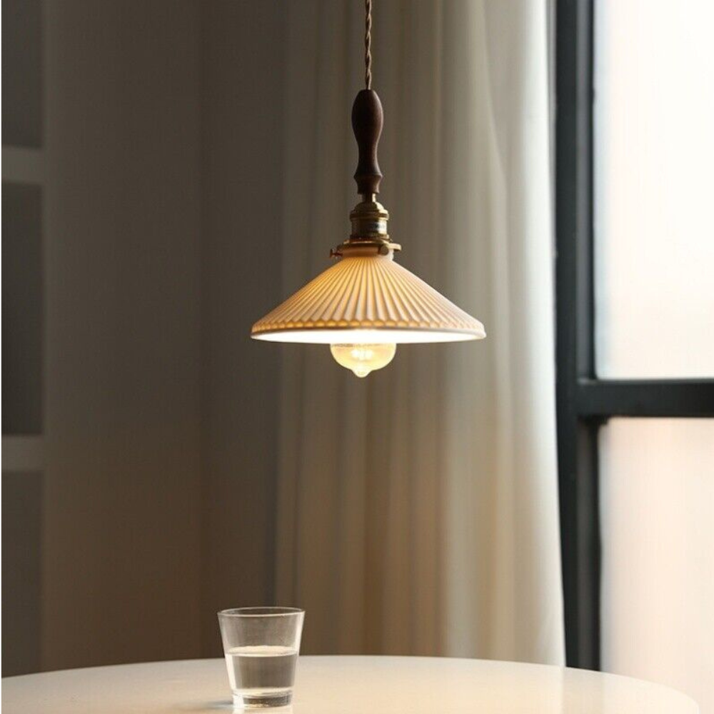 Eloria Boho Ceramic Pendant Light
