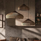 Retro Bohemian Rattan Pendant Light