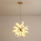 Petaline Bloom Ceramic Floral Pendant Light